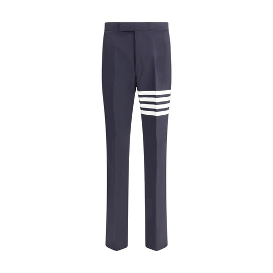 Thom Browne Blue Wool Dress Pants