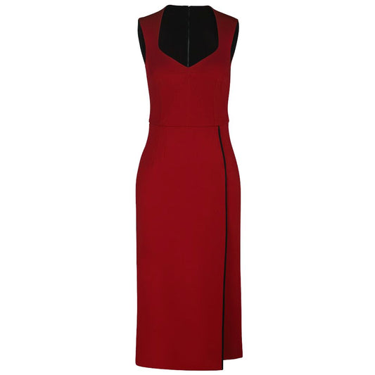 Dolce & Gabbana Red Viscose Dress