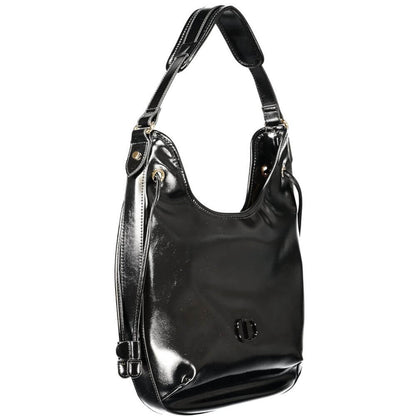 Twinset Black Polyethylene Women Hobo Bag