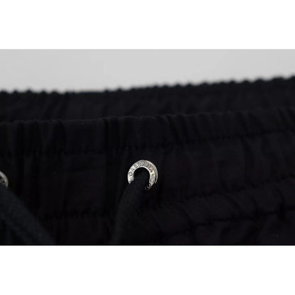 Dolce & Gabbana Black Jogger Wool Jogging Trouser