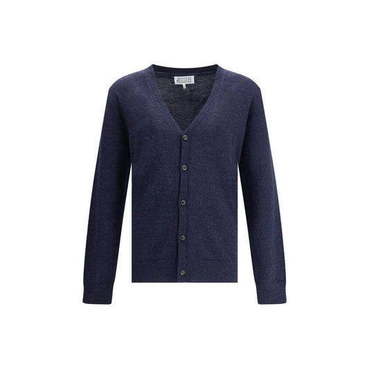 Margiela Blue Wool Cardigan