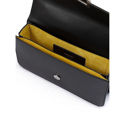 Ambush Black Leather Crossbody Bag