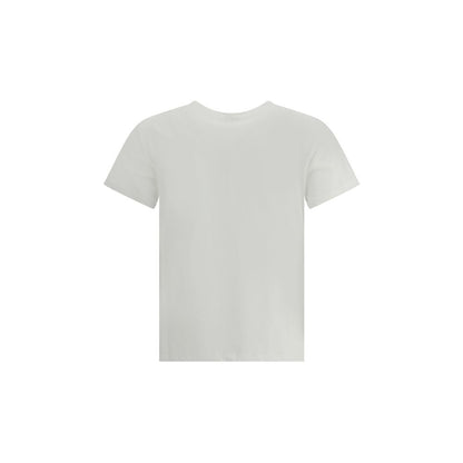 PINKO White Cotton T-Shirt