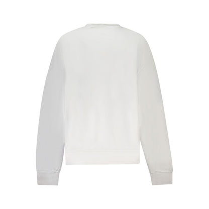 Calvin Klein White Cotton Women Sweatshirt