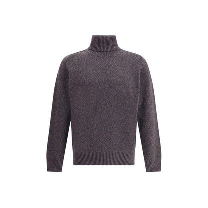 Brooksfield Multicolor Fleece Wool Turtleneck
