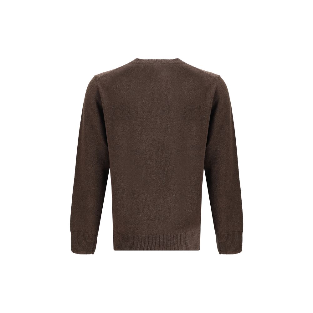 Brooksfield Brown Alpaca Vicugna Pacos Sweatshirt