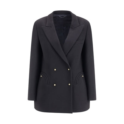 Blazé Milano Black Fleece Wool Blazer