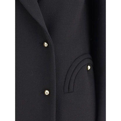 Blazé Milano Black Fleece Wool Blazer