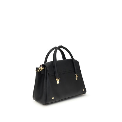 Thom Browne Black Calf Leather Bos Taurus Handbag