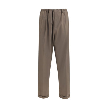 Magliano Brown Polyester Casual Pants