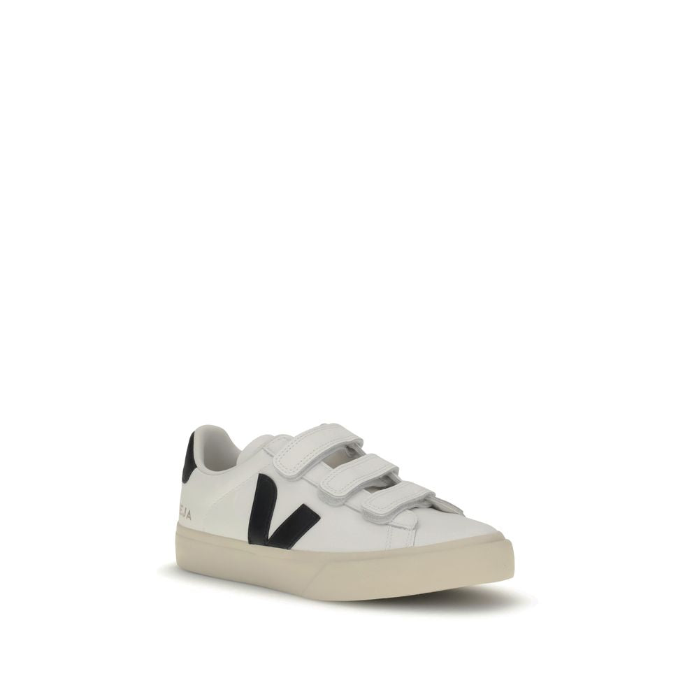Veja White Rubber Low Top Sneakers