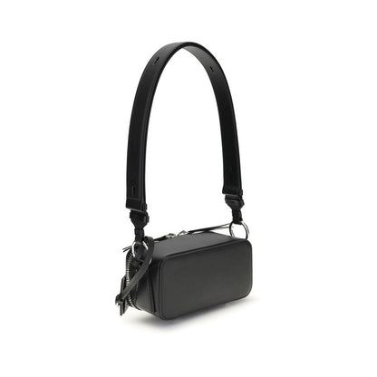 Margiela Black Calf Leather Bos Taurus Shoulder Bag