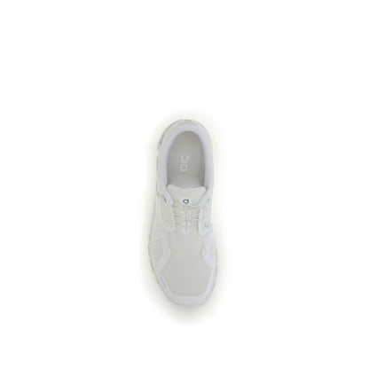 ON White Recycled Polyester Athletic Sneakers