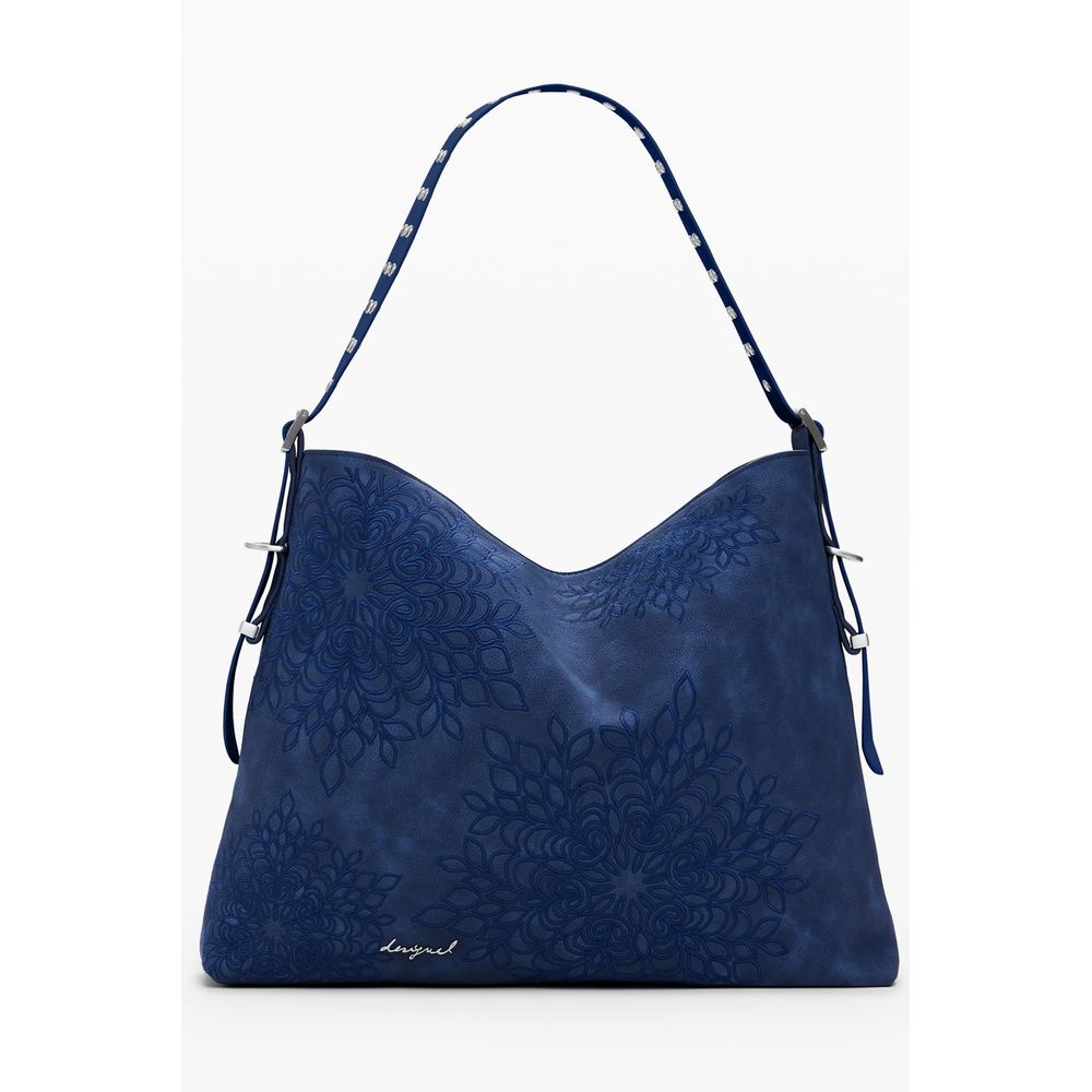 Desigual Blue Polyethylene Women Handbag