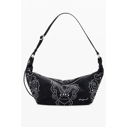 Desigual Nero Poliuretano Women Handbag