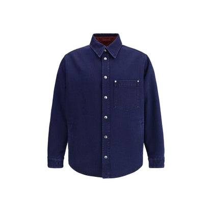 Gucci Blue Denim Shirt