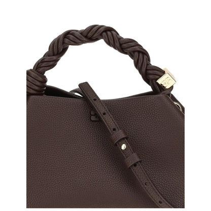 Ganni Brown Recycled Polyester Handbag