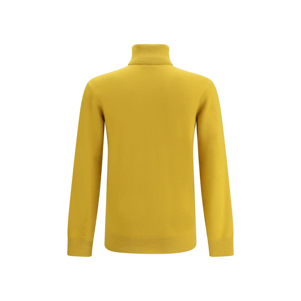 Saint Laurent Yellow Cashmere Turtleneck