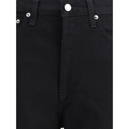 Agolde Black Recycled Cotton High-Waisted Jean