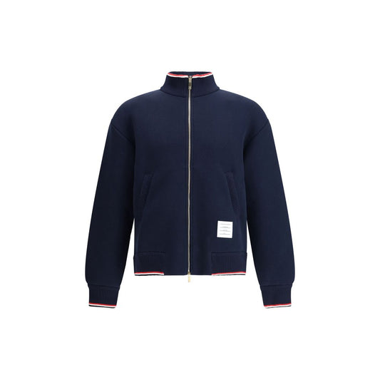 Thom Browne Blue Cotton Bomber