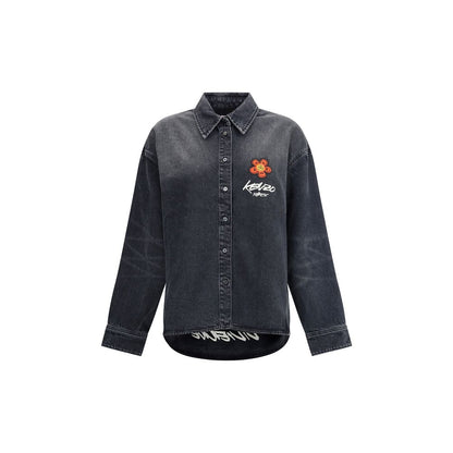 Kenzo Black Denim Shirt