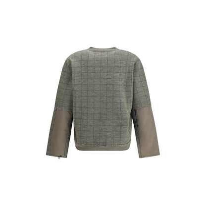Margiela Green Fleece Wool Sweatshirt