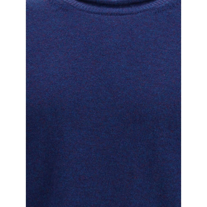 Comme Des Garçons Blue Wool Sweatshirt