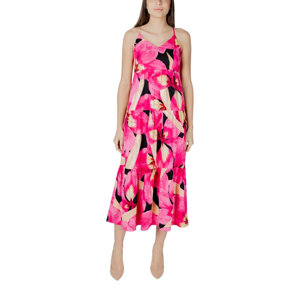 Only Multicolor Viscose Long Dress 1728,71956299936,Clothing,Dresses - Clothing,IT38|XS,IT40|S,IT42|M,Long - Dresses - Clothing,Multicolor,New with tags,Only,Women