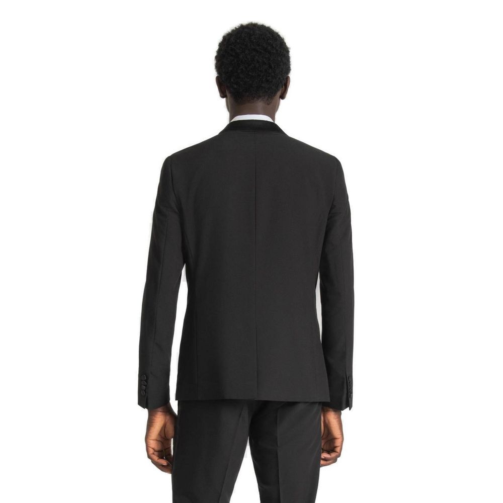 Antony Morato Black Polyester Blazer