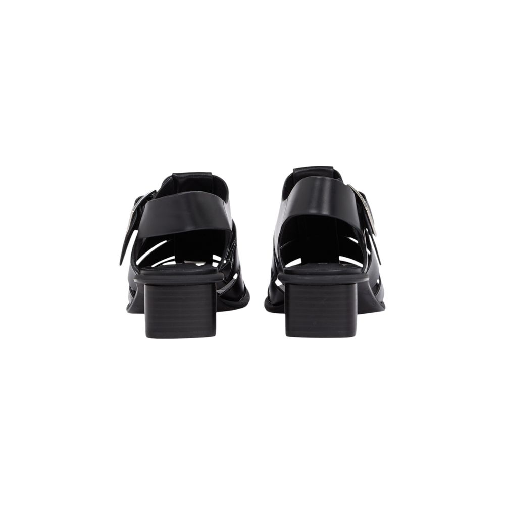 Calvin Klein Jeans Black Polyester Sandals