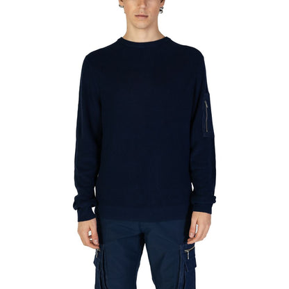 Antony Morato Blue Cotton Sportswear