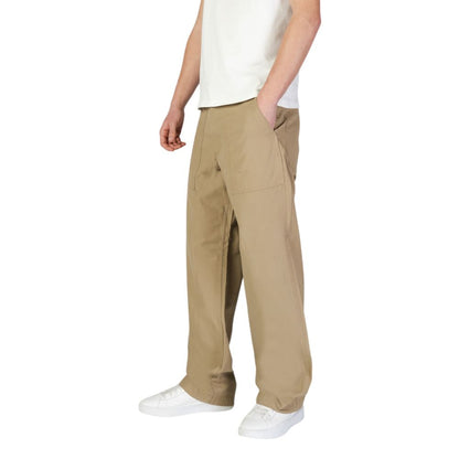 Jack Jones Beige Cotton Casual Pants