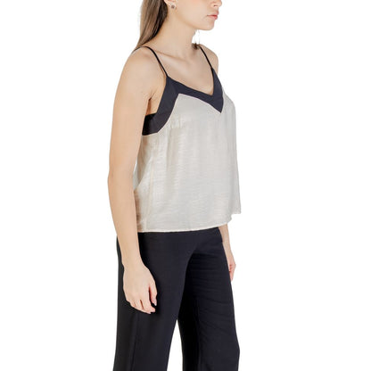 Vero Moda Beige Nylon Top 1728,71956299936,Beige,Clothing,IT38|XS,IT40|S,IT42|M,New with tags,Sportswear - Clothing,Tops - Sportswear - Clothing,Vero Moda,Women,XL