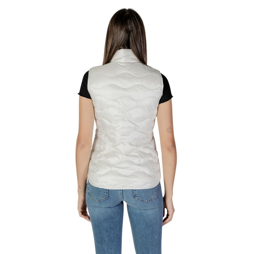 Blauer White Polyamide Sleveless Jacket 1728,71956299936,Blauer,Clothing,IT44|L,Jackets & Coats - Clothing,New with tags,Sleveless Jacket - Jackets & Coats - Clothing,White,Women,XL