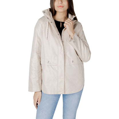 Street One Beige Cotton Parka