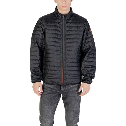 Napapijri Black Polyamide Coat 1728,71956299936,Black,Clothing,Coats - Jackets & Coats - Clothing,IT54 | XXL,Jackets & Coats - Clothing,Men,Napapijri,New with tags