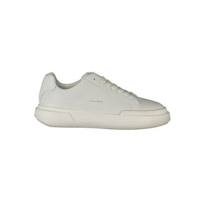 Calvin Klein White Leather Women Sneaker