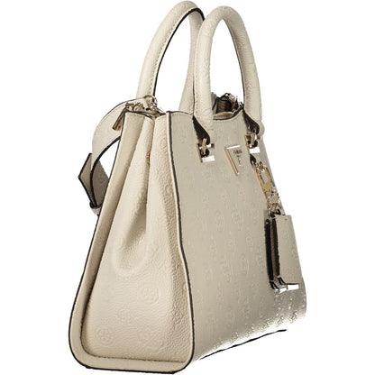 Guess Jeans Beige Polyethylene Women Handbag