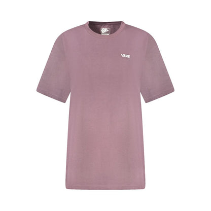 Vans Purple Cotton Women T-Shirt
