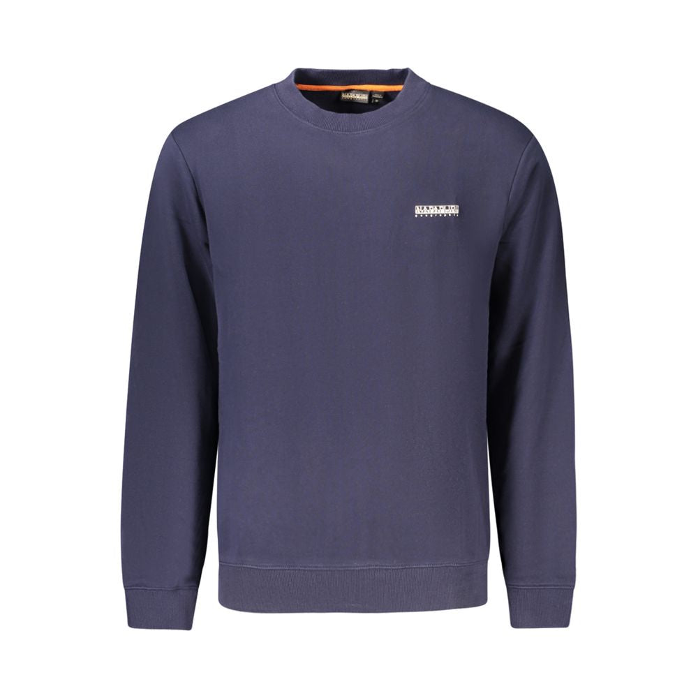 Napapijri Blue Cotton Sweatshirt