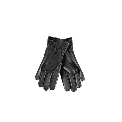 Guess Jeans Nero Leather Men Glove