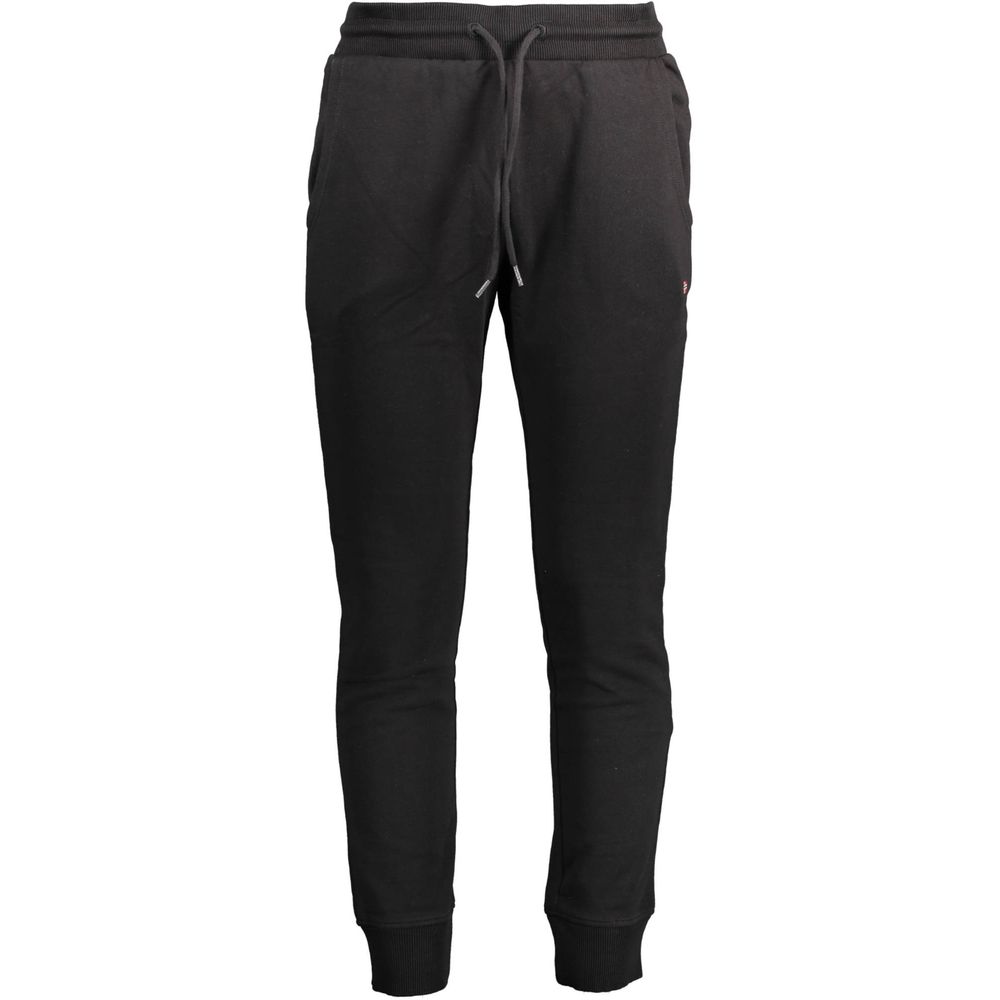 Napapijri Black Cotton Men's Track Pant