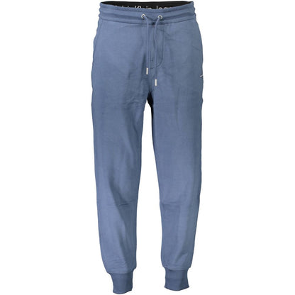 Calvin Klein Blu Cotton Men's Sweatpant