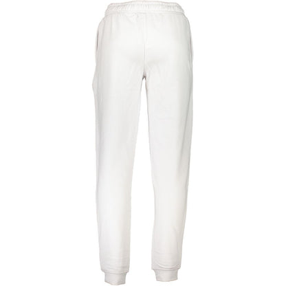 Cavalli Class Bianco Cotton Men's Track Pant