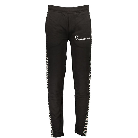 Cavalli Class Black Cotton Men's Sweatpants