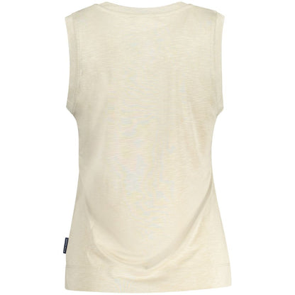 North Sails Beige Polyester Tank Top