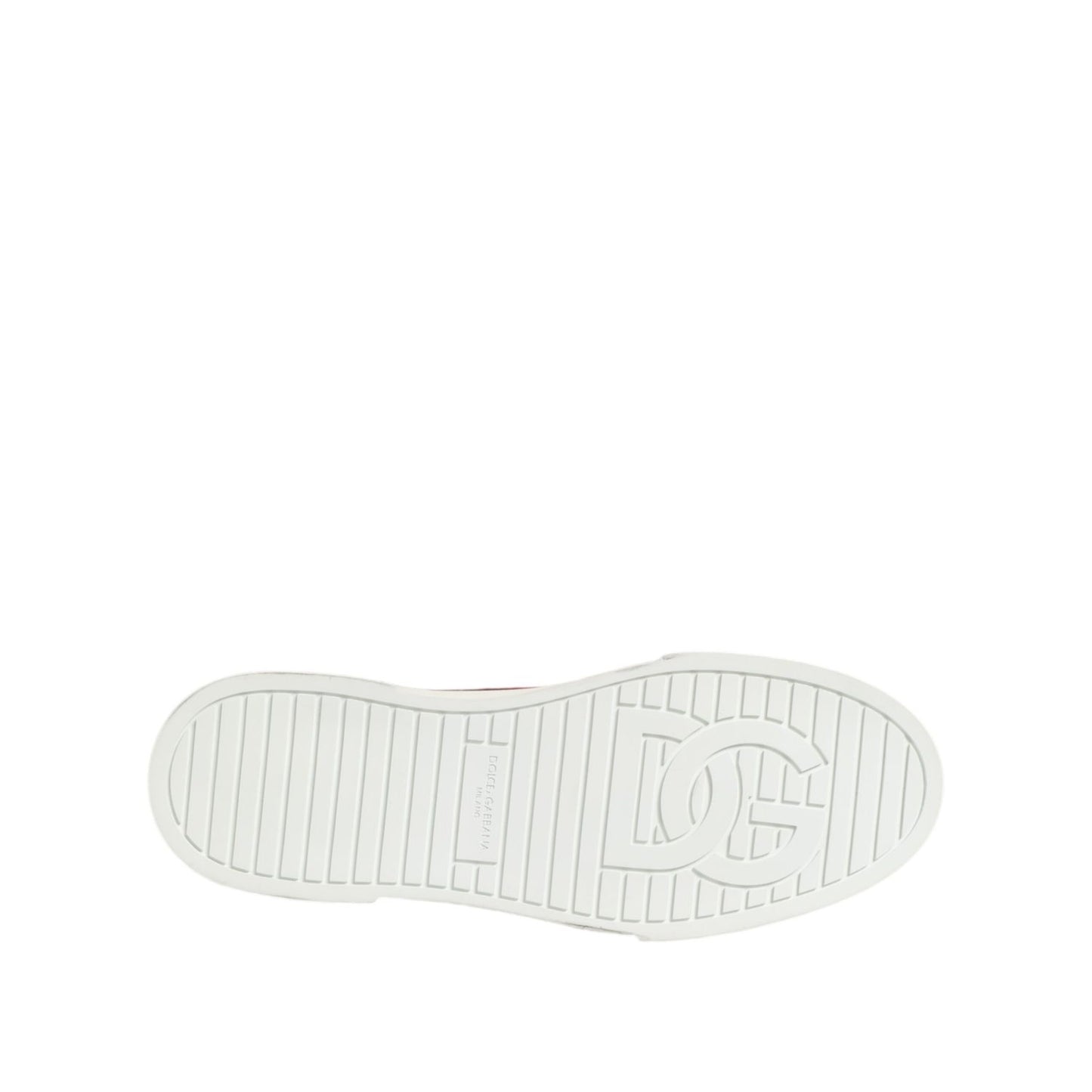 Dolce & Gabbana Multicolor Cotton High Top Men Sneakers Shoes