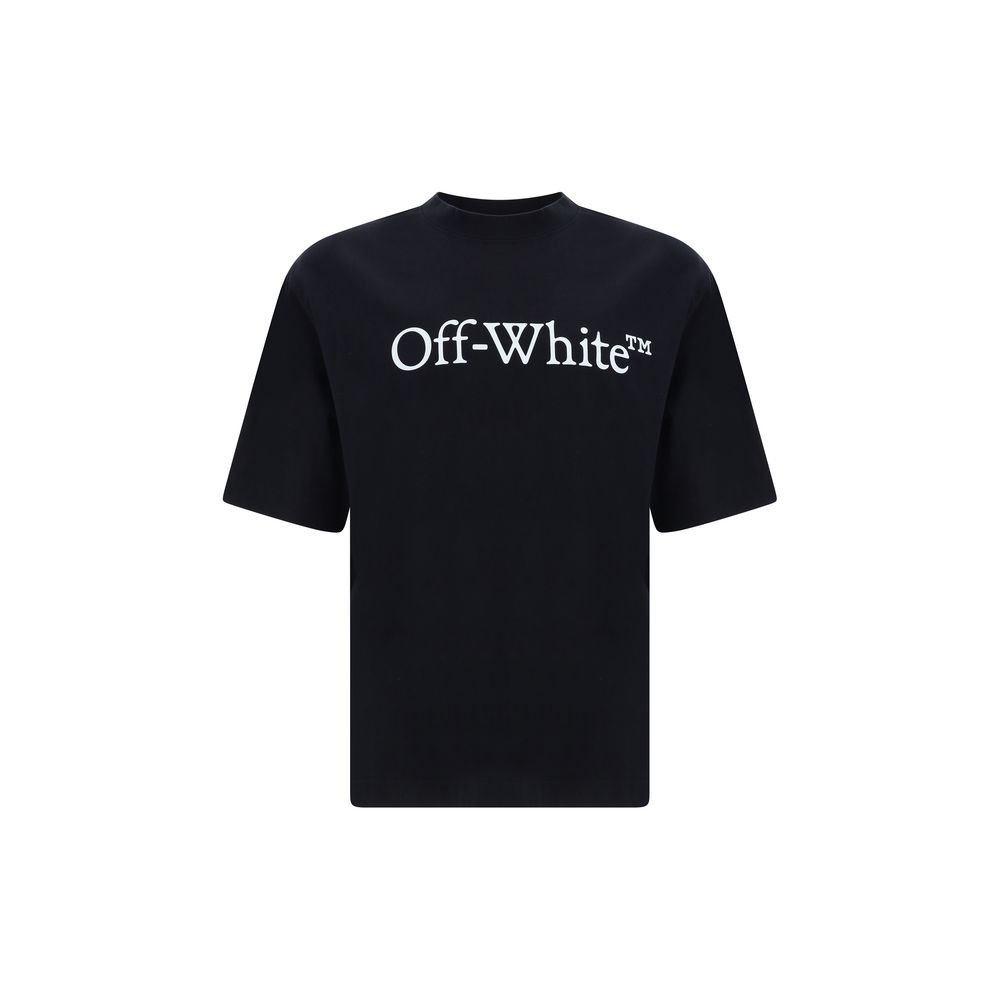 Off-White Black Cotton T-Shirt