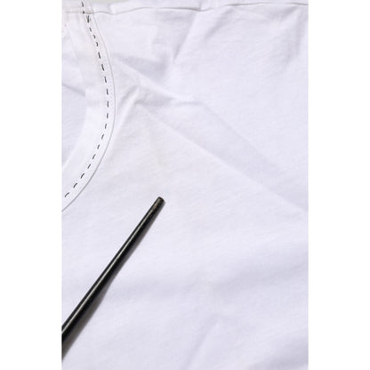 Dolce & Gabbana White Cotton Crew Neck Underwear Tee T-shirt