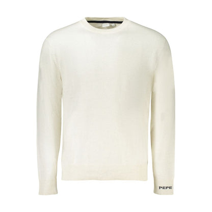 Pepe Jeans Bianco Cotton Men Sweater
